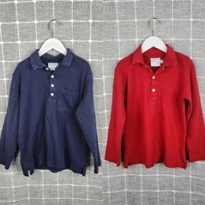 Little English Long Sleeve Polo Shirt Bundle